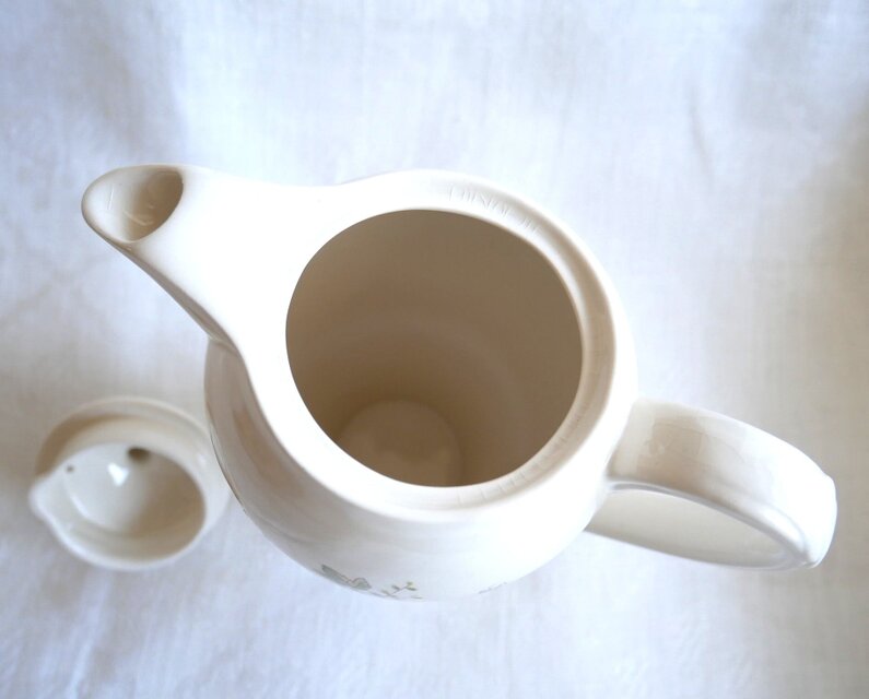 英国製【MASON'S】陶磁器製ティーポット＆ティーキャニスター（茶壷