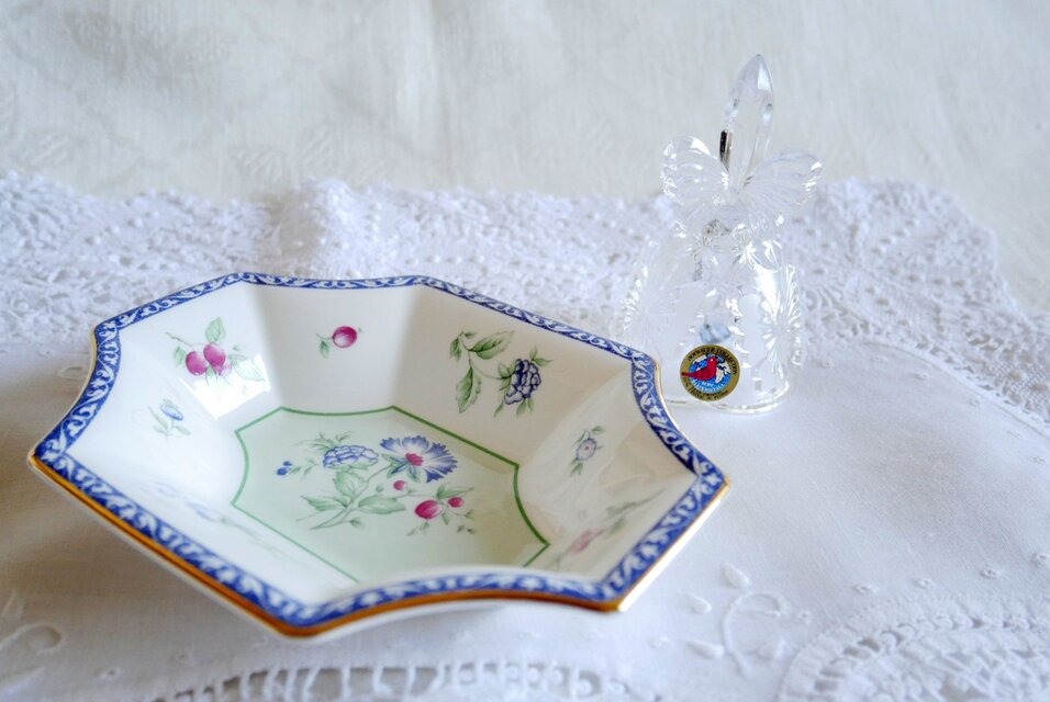 英国製【WEDGWOOD】J.ウェッジウッド200周年記念MEADOW FIELD 八角形