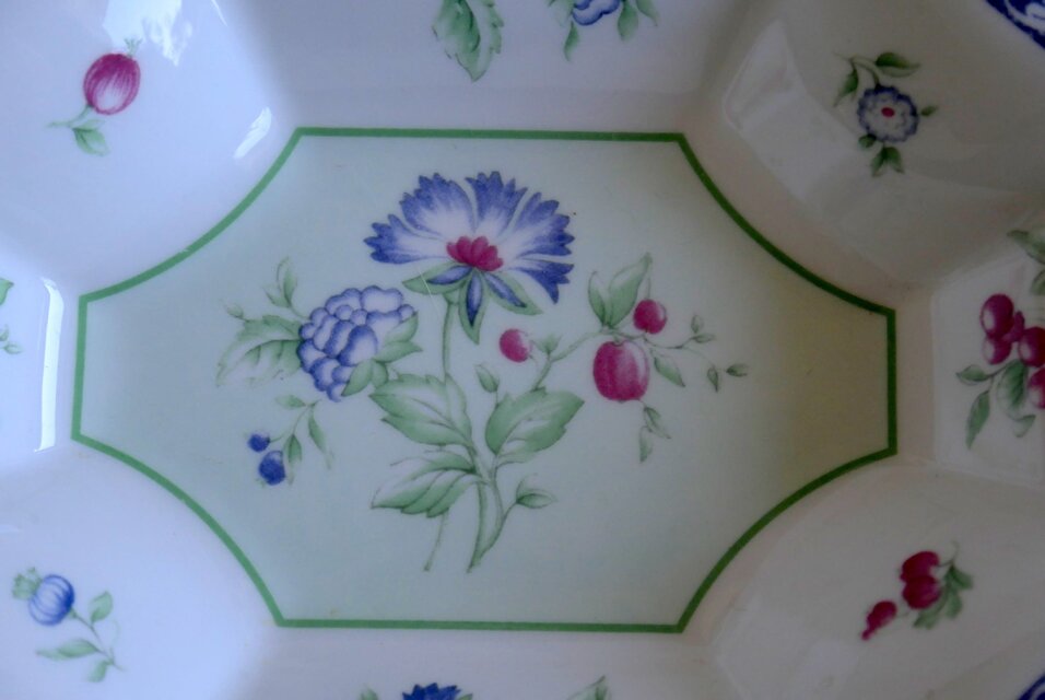英国製【WEDGWOOD】J.ウェッジウッド200周年記念MEADOW FIELD 八角形