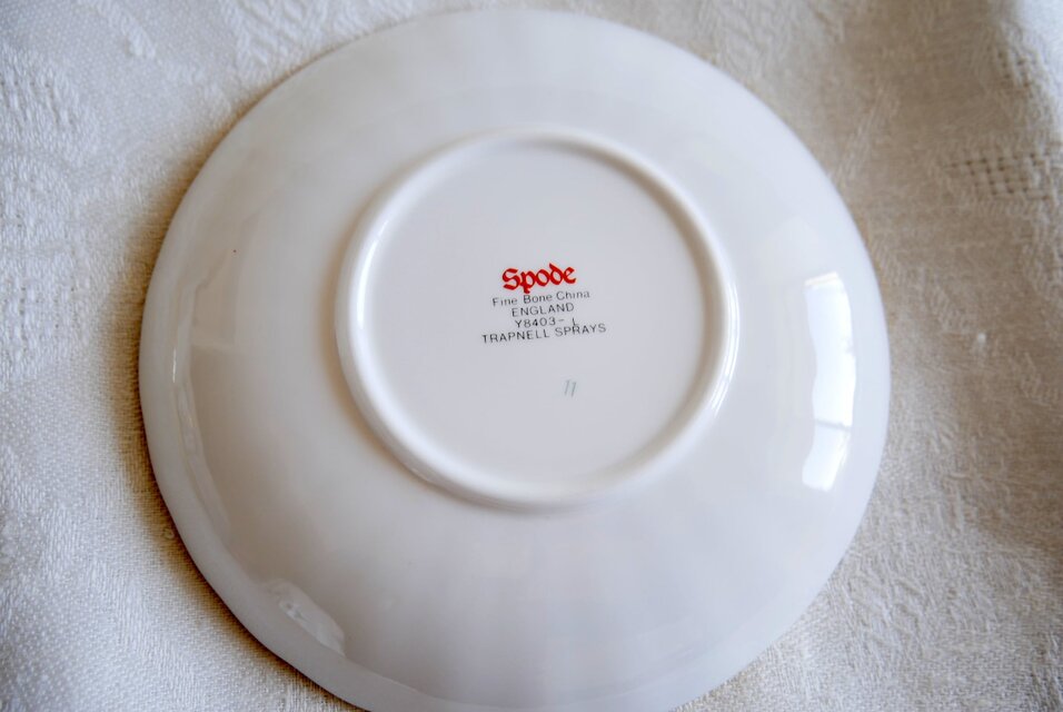 Spode】スポード Trapnell Sprays トラップネル カップ＆ソーサー 2客