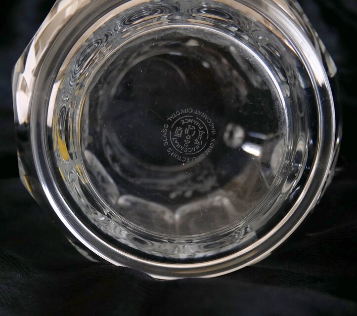バカラ フランス十九世期　クリスタルカット作品　希少物 Baccarat】バカラ フランス製 コレクターズグラス 美品ヴィンテージ