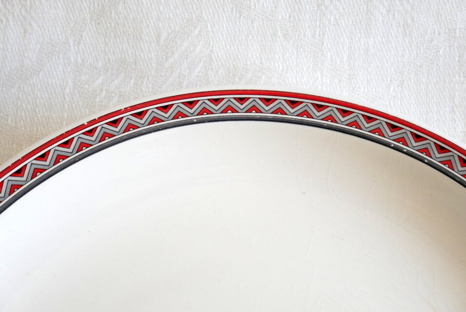 フランス【GIEN】 FRANCE STYLE MARIE PIERRE BOITARD 中皿 2枚セット