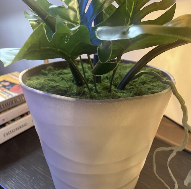 光触媒 人工観葉植物 ウォールグリーン フェイク フラワー モンステラ
