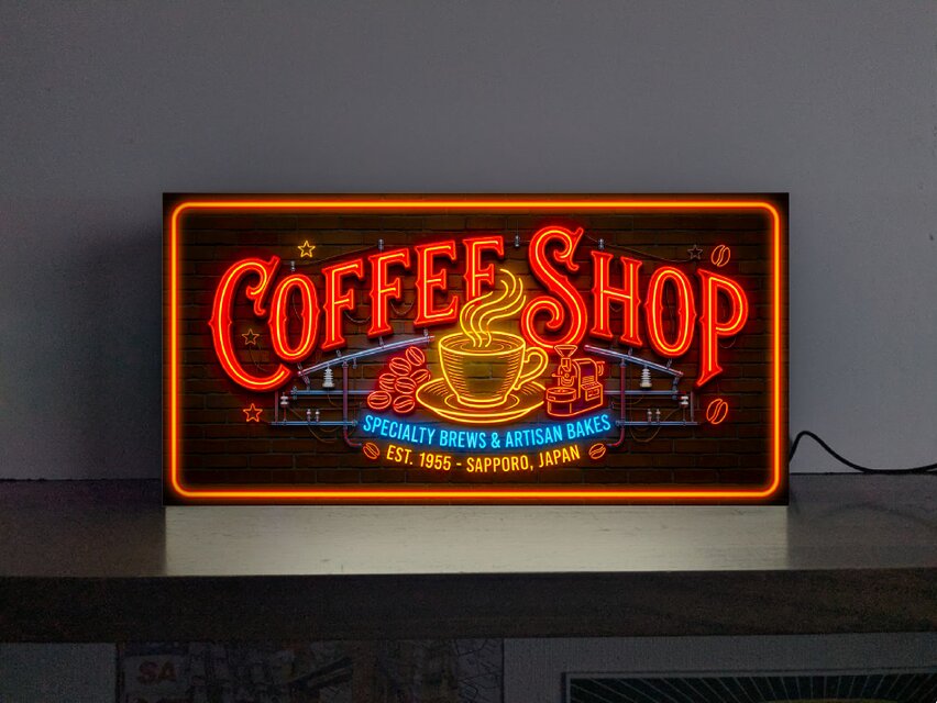 オーダー無料】コーヒーショップ 喫茶 CAFE おうちカフェ レトロ 店舗