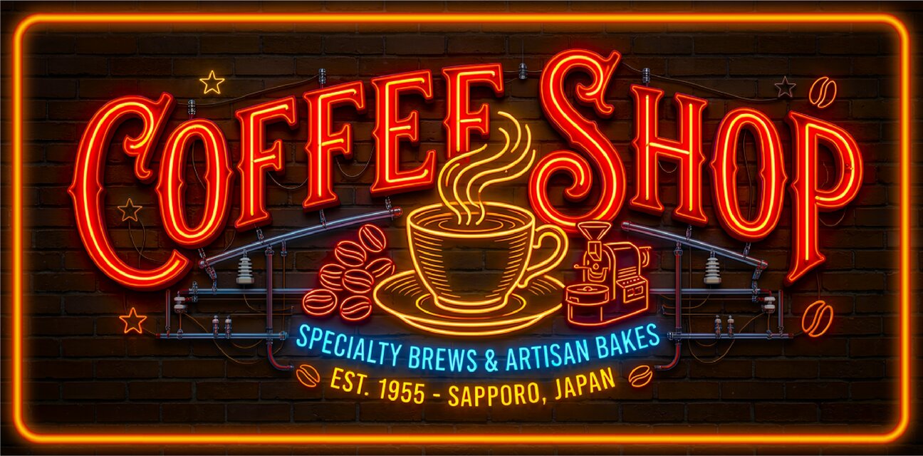 オーダー無料】コーヒーショップ 喫茶 CAFE おうちカフェ レトロ 店舗