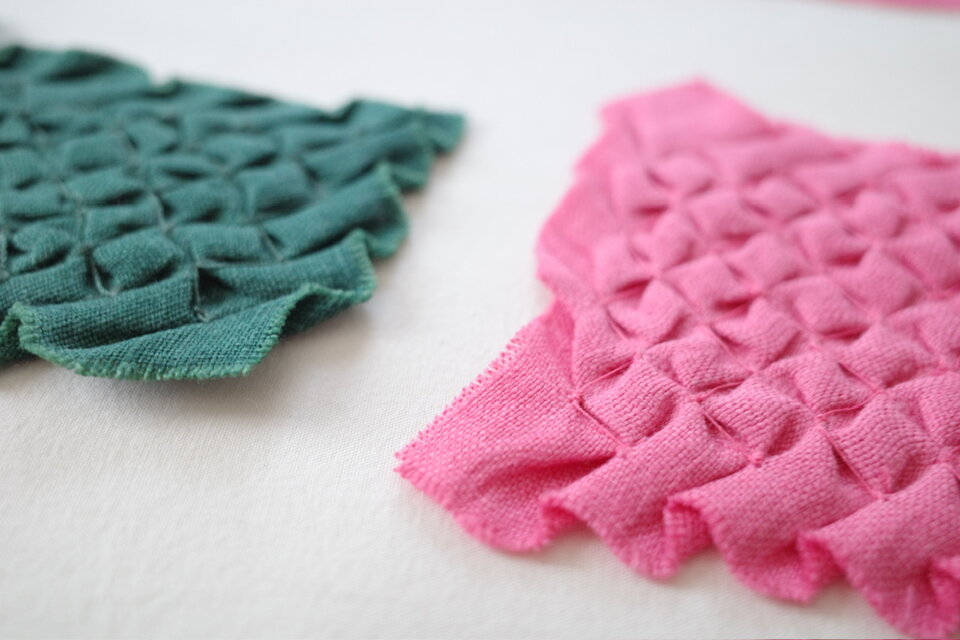 刺繍布①（2組セット） | iichi 日々の暮らしを心地よくする