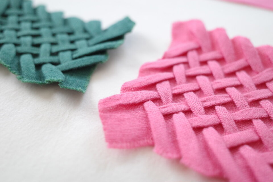 刺繍布①（2組セット） | iichi 日々の暮らしを心地よくする