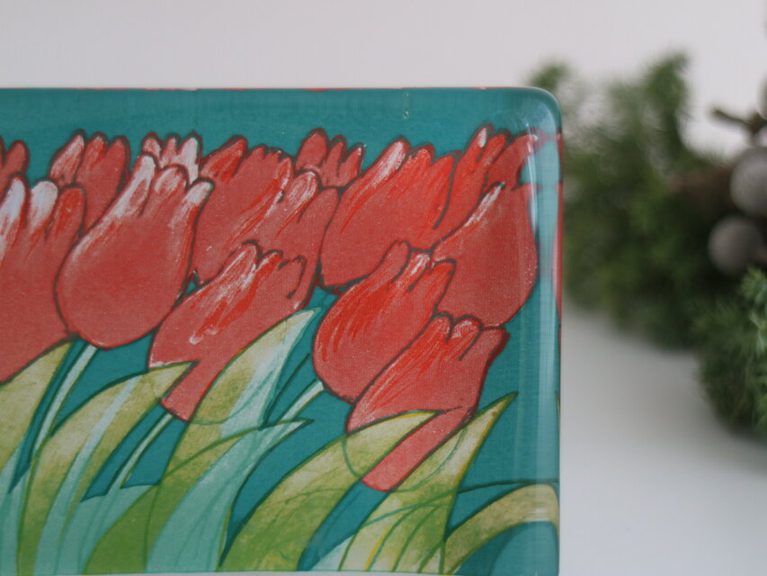 iittala イッタラ / Helja ヘルヤ / tulppaanit ガラスカード No.6262