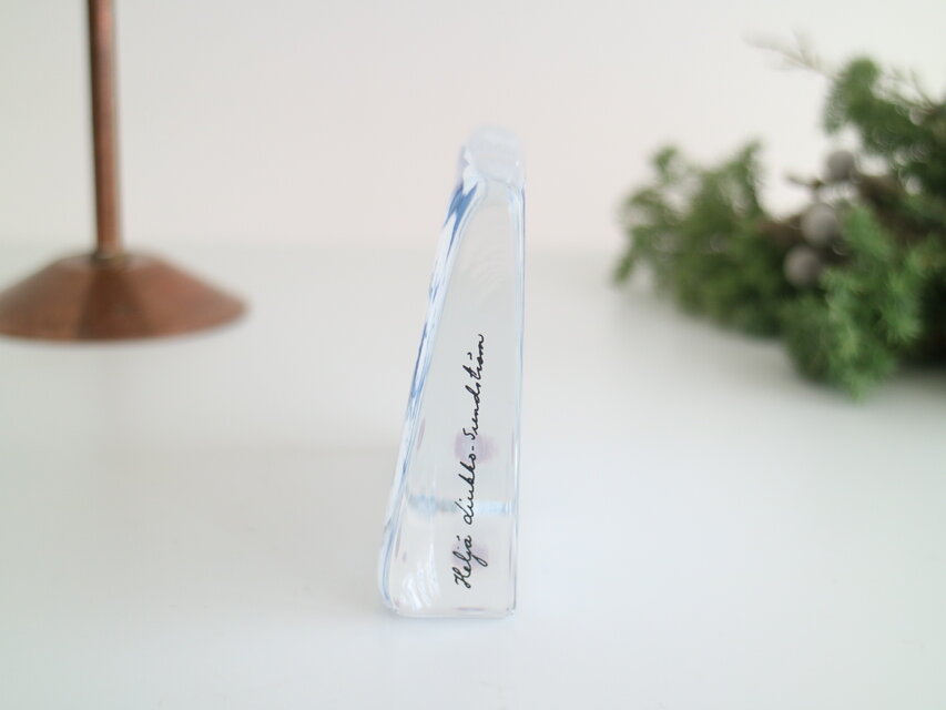 iittala イッタラ / Helja ヘルヤ / LUMEN HILJAISUUS ガラスカード No