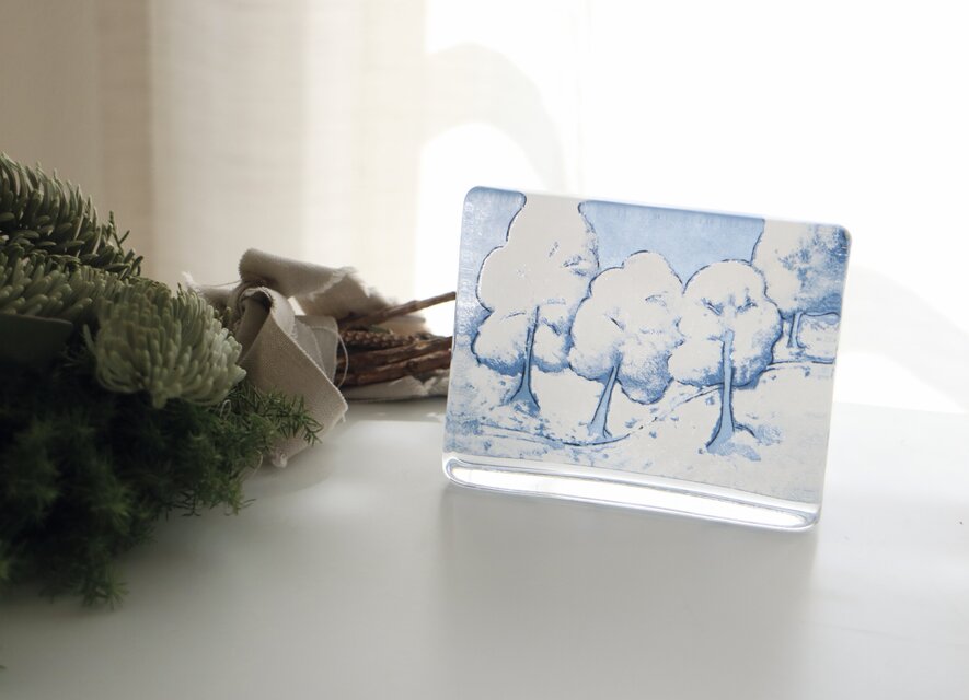 iittala イッタラ / Helja ヘルヤ / LUMEN HILJAISUUS ガラスカード No