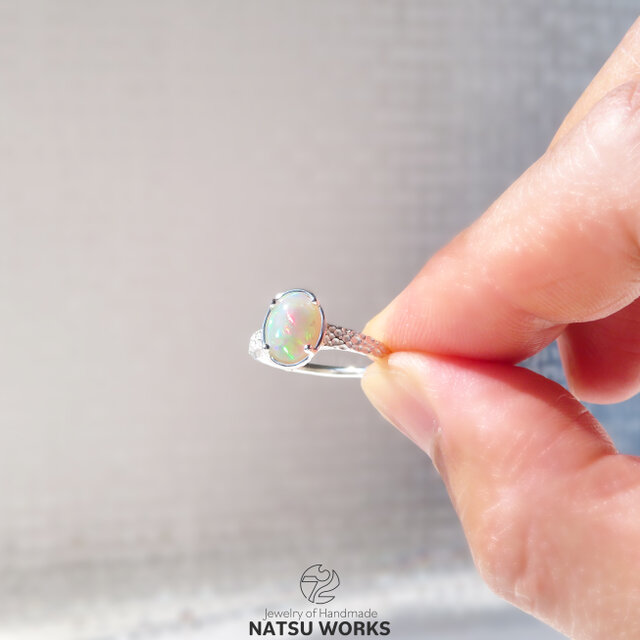 オパール リング / precious Opal Ring 257 | iichi 日々の暮らしを