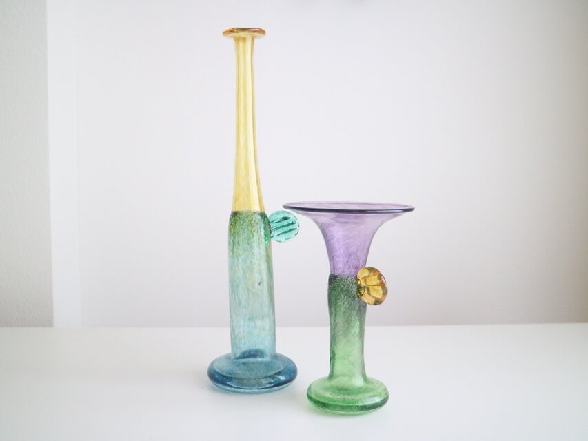 KOSTA BODA ビンテージ花瓶 Kosta Boda / Windpipes / 花器 VASE No.6580 | iichi 日々の暮らしを