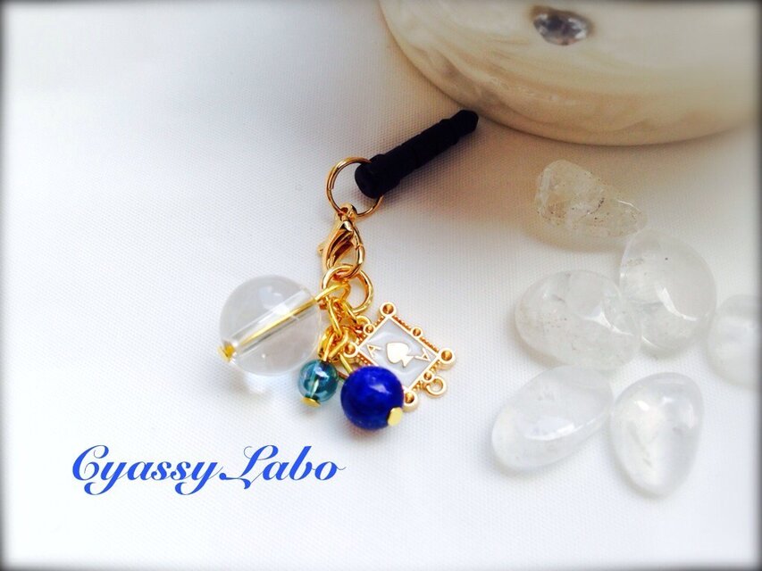 トランプ★おまもりイヤホンジャック