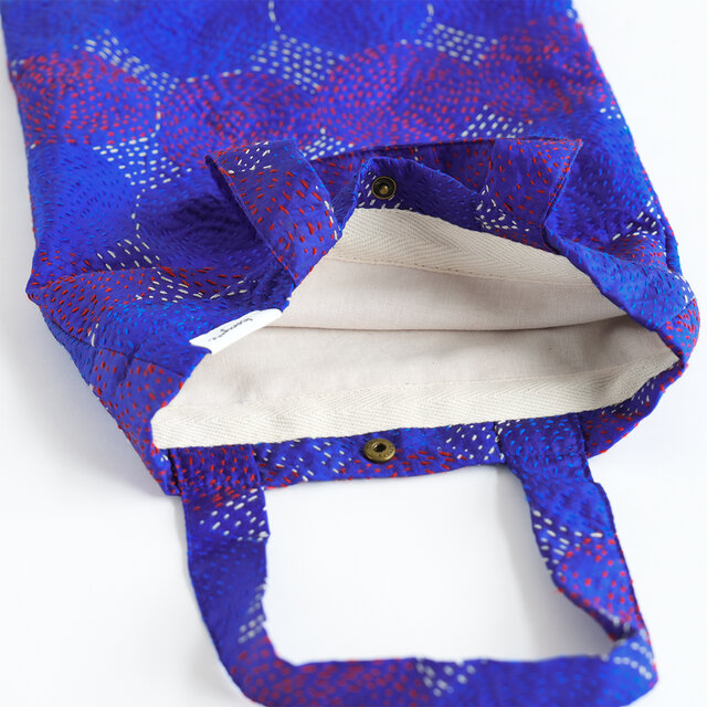 indian kantha embroidery bag -B- / インドカンタ刺繍バッグ | iichi