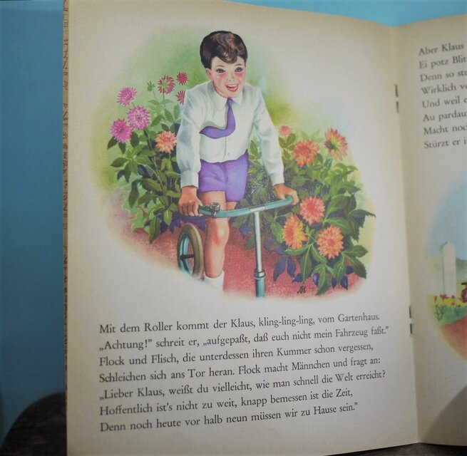 Flock und Flisch die Hasenzwillinge メルヘン絵本 ドイツ古書