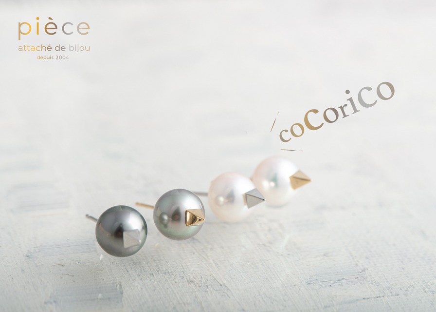 cocorico（ココリコ）シングルピアス K18YG | iichi 日々の暮らしを