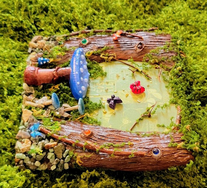 異世界の電脳×自然 森の額縁標本 | iichi 日々の暮らしを心地よくする