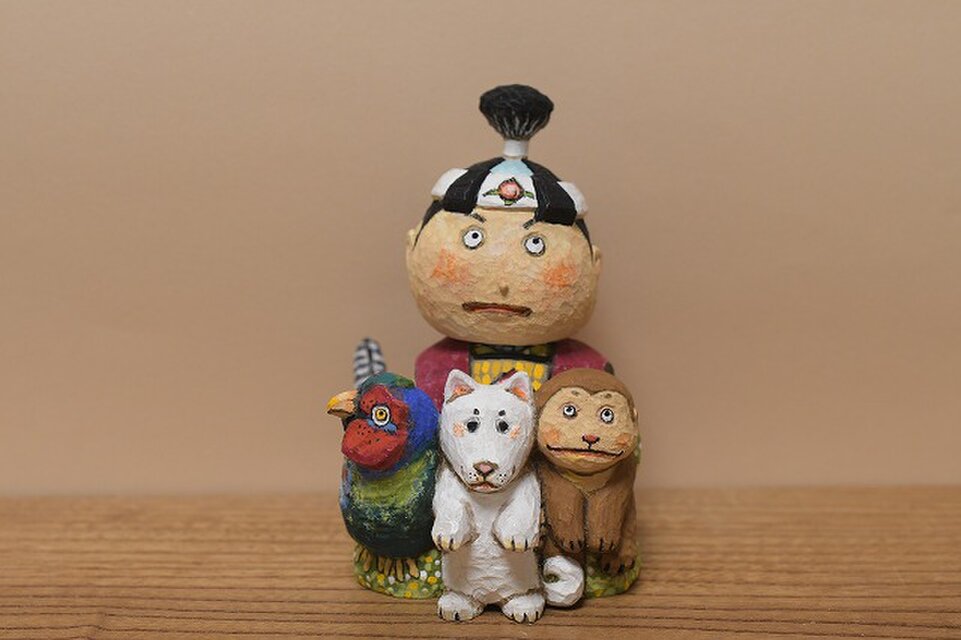 五月人形 桃太郎ご一行さま | iichi 日々の暮らしを心地よくする