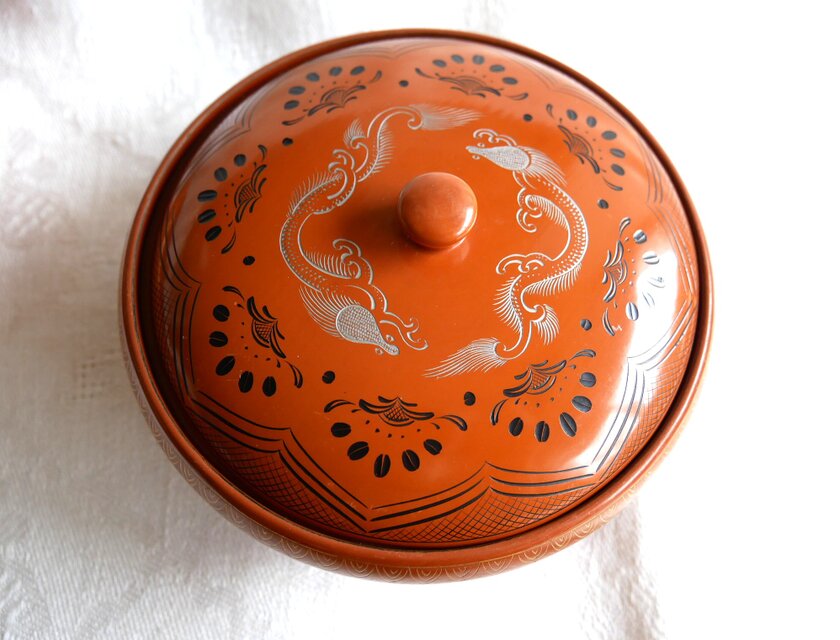 葡萄金彩 蓋つき煮物椀 4客+蓋欠け1客 【公式通販】
