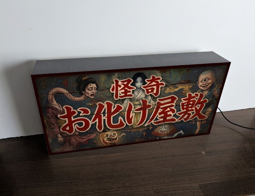 オーダー無料】怪奇 お化け屋敷 妖怪 ホラー 肝試し 怪談 ゾンビ 幽霊