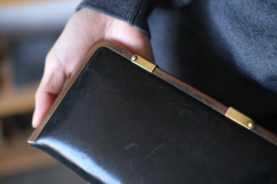 new】longwallet ＜ホースバット革 #black＞ 01 | iichi 日々の暮らし