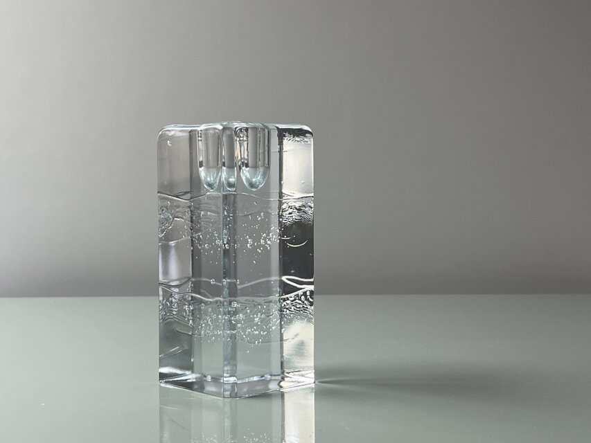 iittala】Timo Sarpaneva / Arkipelago スクエア型キャンドルホルダー