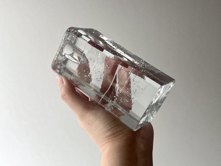 iittala】Timo Sarpaneva / Arkipelago スクエア型キャンドルホルダー