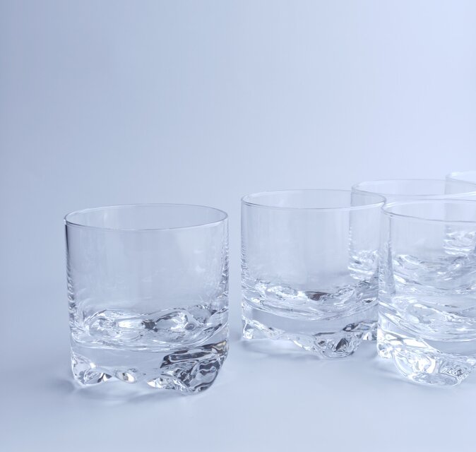 iittala Gaissa Tapio Wirkkala 6客セット イッタラ ガイッサ グラス