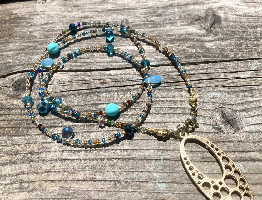 5WAY！Sea Foam Multi-use Bubble Cord 海の泡のオーシャンカラー多