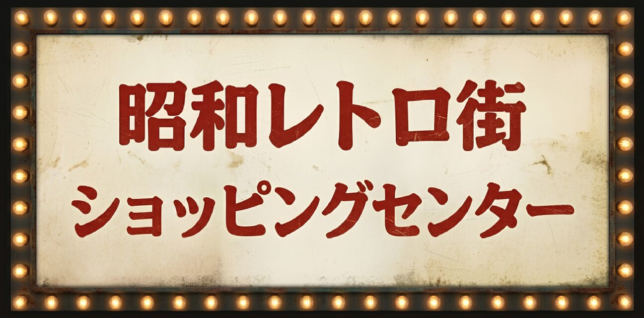 【オーダー無料】ショッピングセンター 昭和レトロ 看板 置物 雑貨 ライトBOX オーダー無料】ショッピングセンター 商店街 商店 買物 懐かし 昭和