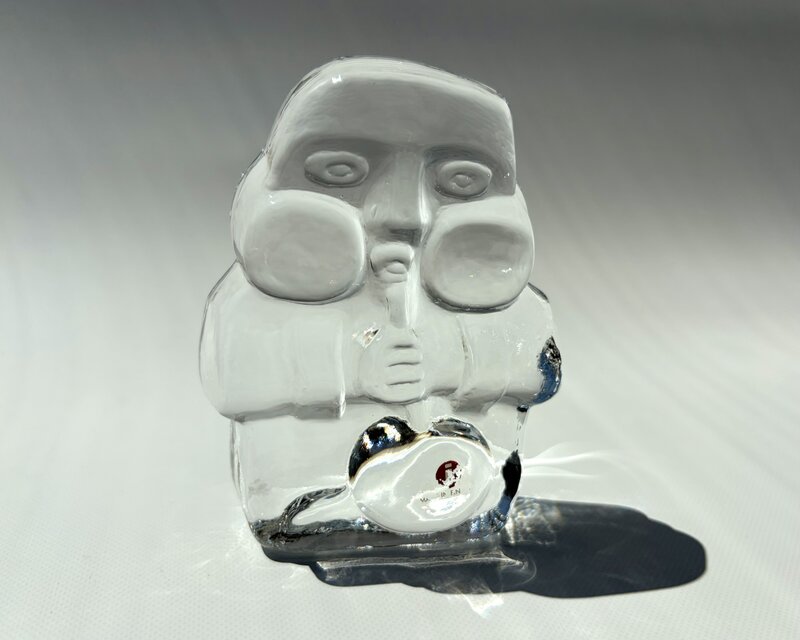 iittala Jorma Vennola ガラス吹きの職人 オブジェ 訳有 | iichi 日々