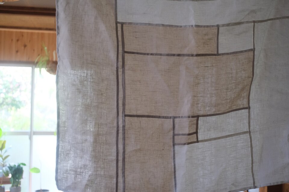 パッチワーククロス（約76×78cm）｜リネン｜風呂敷・マルチクロス