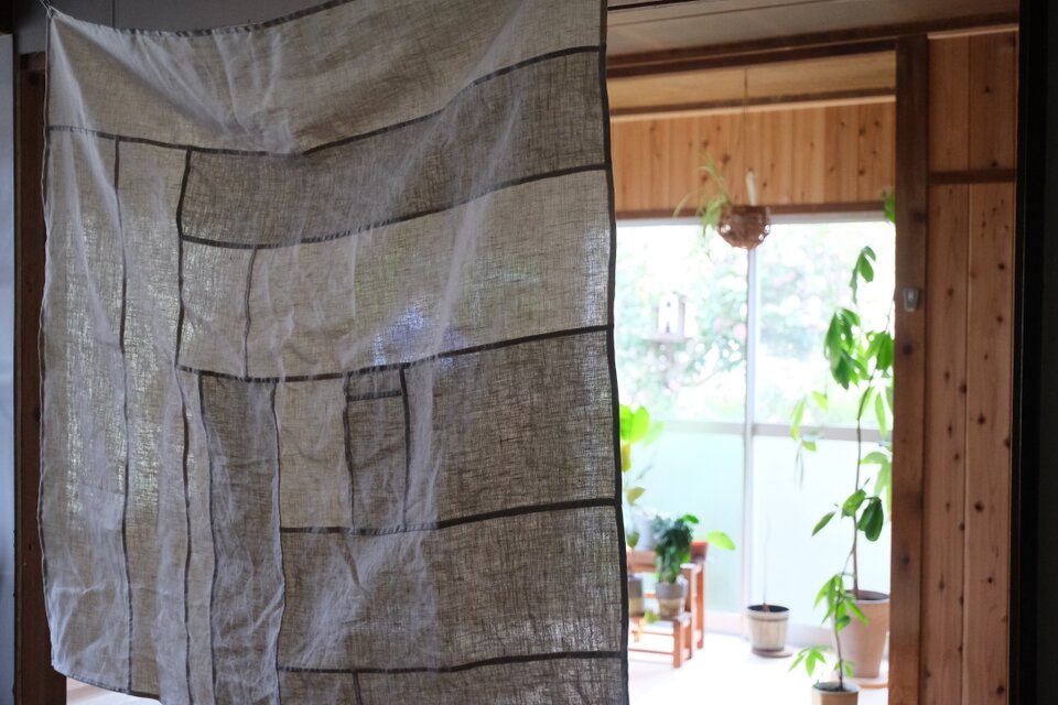 大判パッチワーククロス（約97×97cm）｜リネン｜風呂敷・マルチクロス