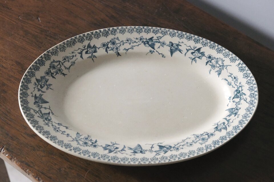 Choisy le Roi オーバル皿 楕円皿 36cm Lyonnais フランス