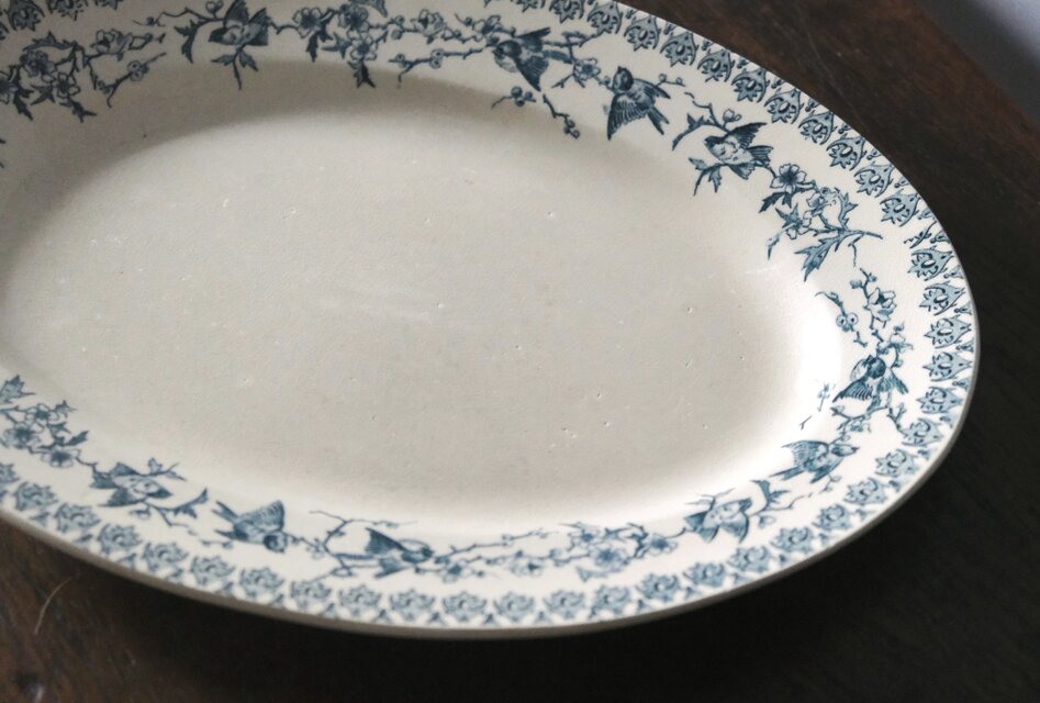 Choisy le Roi オーバル皿 楕円皿 36cm Lyonnais フランス