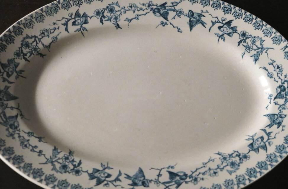 Choisy le Roi オーバル皿 楕円皿 36cm Lyonnais フランス
