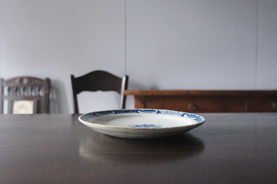 18世紀 Delft デルフト 平皿 オランダ アンティーク 0502572 | iichi