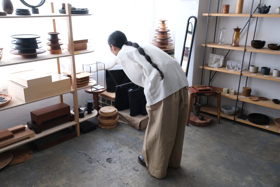 new】enrica bagasse chino pants｜BEIGE｜PANTS145 | iichi 日々の