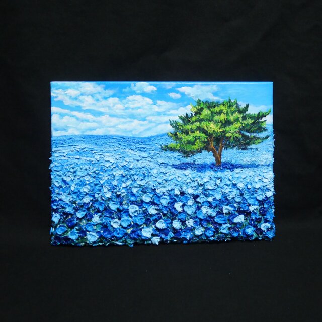 【上原木呂】シルクスクリーン「青の肖像」 複製画 デジタルシルクスクリーン – 草場一壽工房 Museum Shop