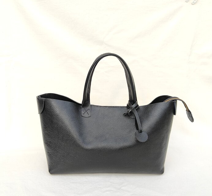 姫路レザー】手縫いのジャーニートートバッグ（メンズ/レディース