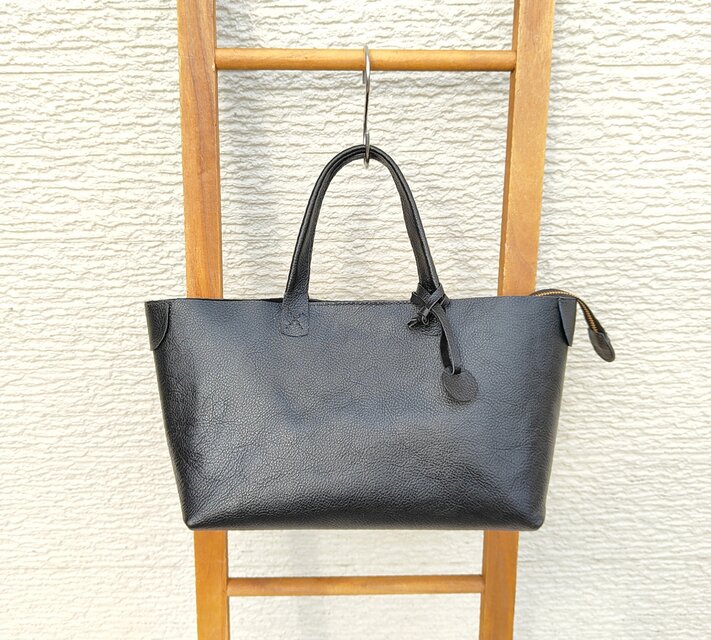姫路レザー】手縫いのジャーニートートバッグ（メンズ/レディース