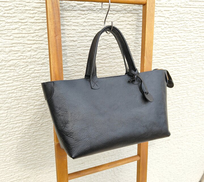 姫路レザー】手縫いのジャーニートートバッグ（メンズ/レディース