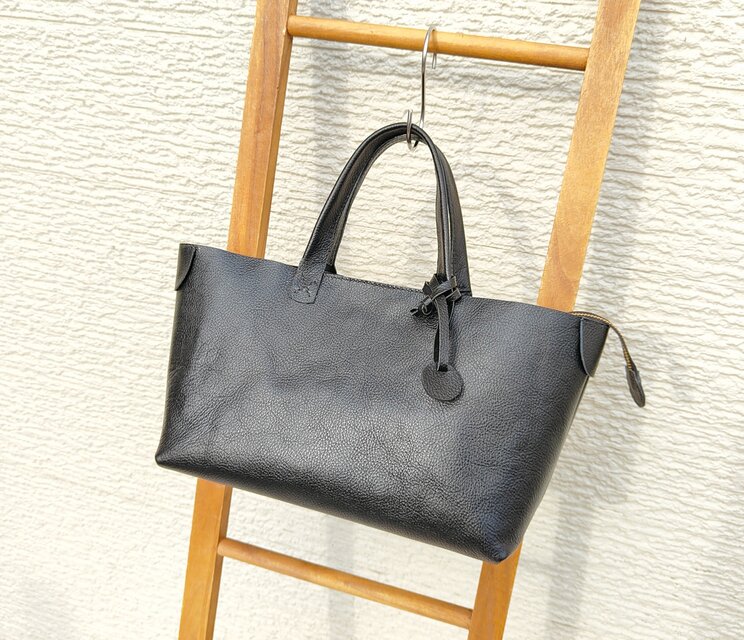 姫路レザー】手縫いのジャーニートートバッグ（メンズ/レディース