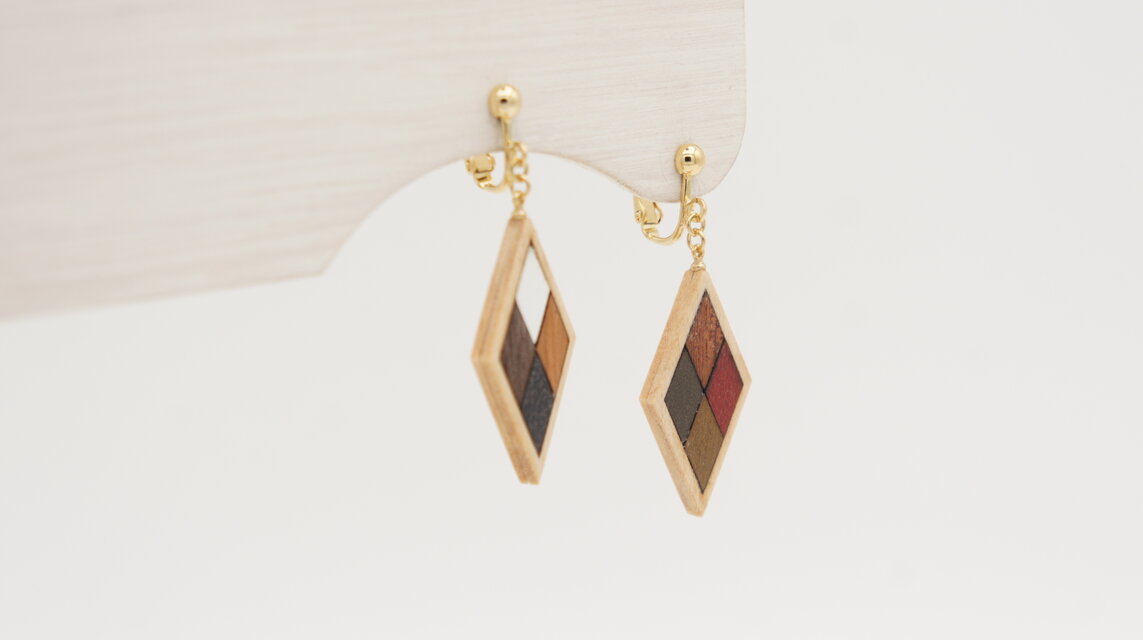 新作】LIGNARO SERIES ダイヤ 線美交差 ピアス・イヤリング | iichi