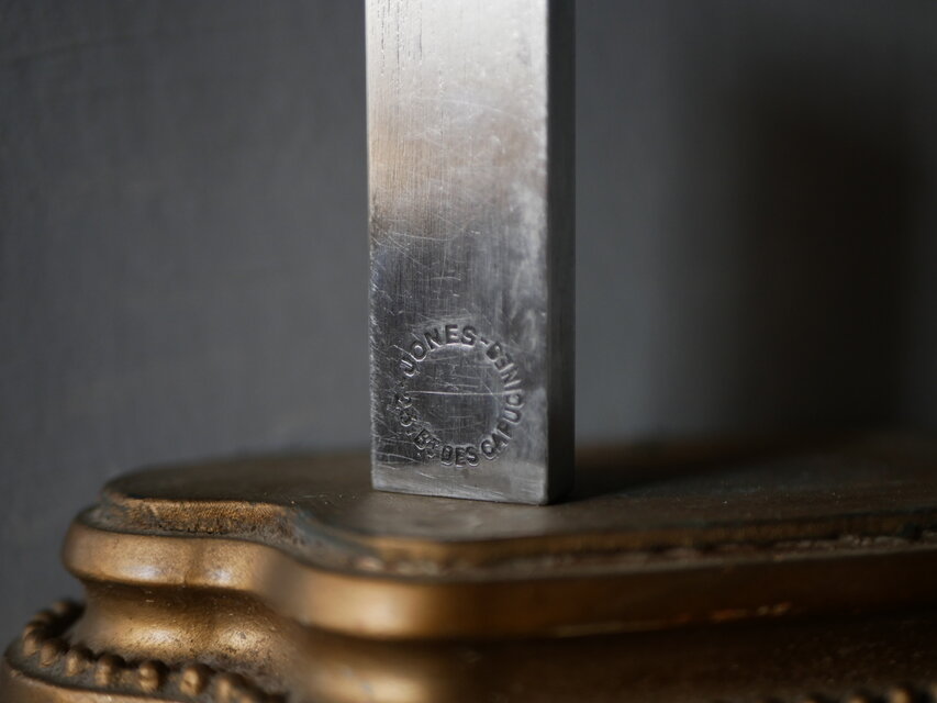 2 Metal engraving , monogramme フランスアンティーク | iichi 日々の