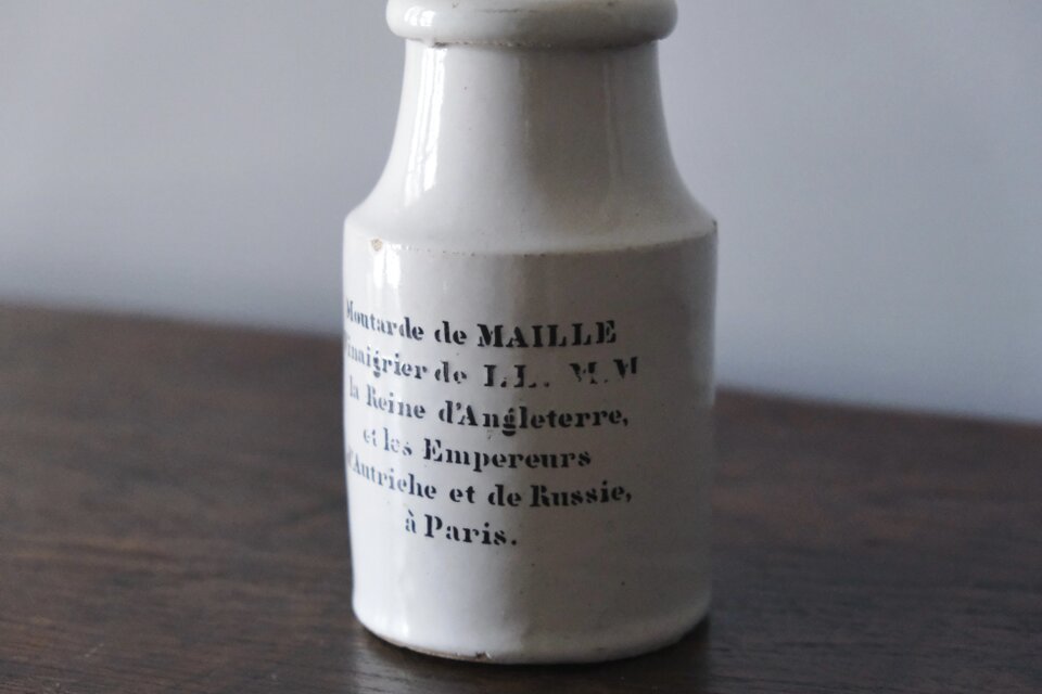 Maille マイユ マスタードポット ポット 花瓶 フランス アンティーク