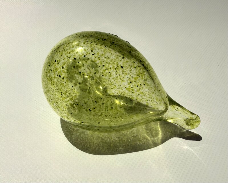 Nuutajarvi Oiva Toikka Golden-Crested Kinglet グリーン / オイバ