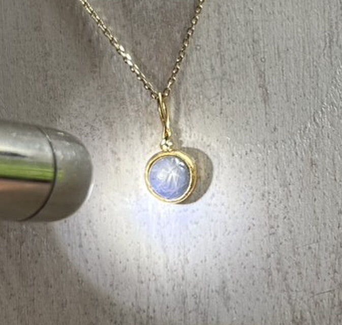 K24純金◇スター・サファイア◇1.70CT◇ ペンダントトップ | iichi