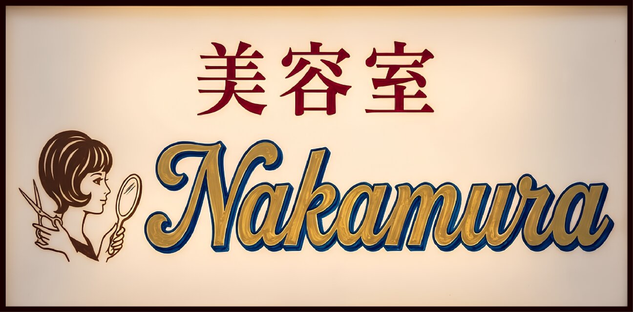 オーダー無料】美容室 美容院 ビューティーサロン 化粧 着付け 昭和