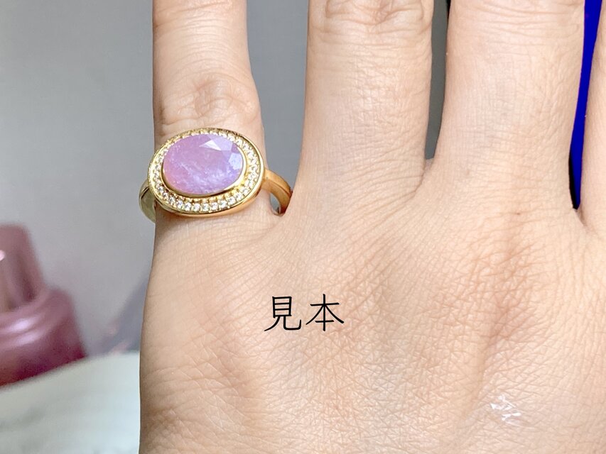 RG96 台座 8x10mm 金具 空枠 石枠 カボション ファセット リング 指輪